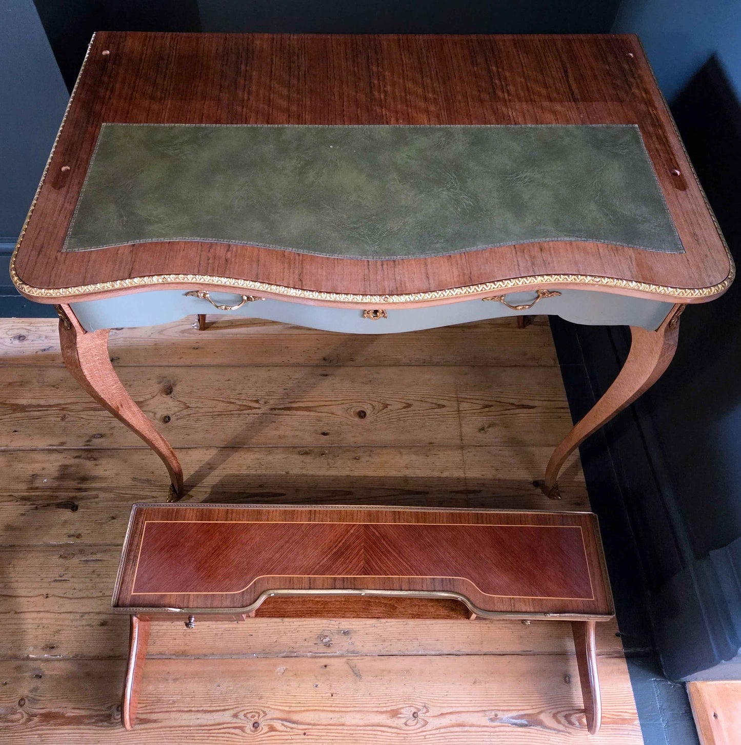 Vintage writing desk ladies' secretary Empire Louis XV style