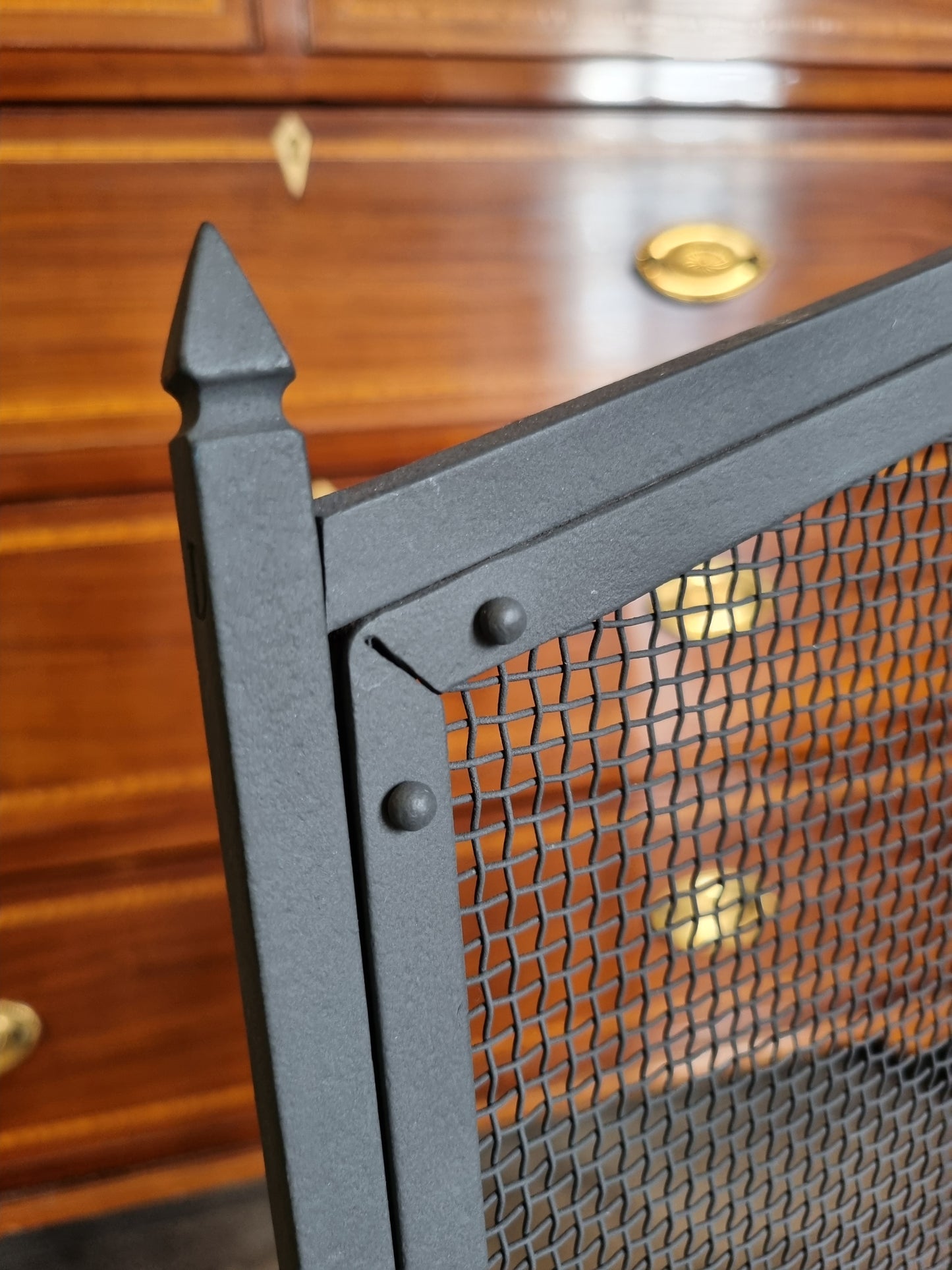 Vintage Fire Guard Screen