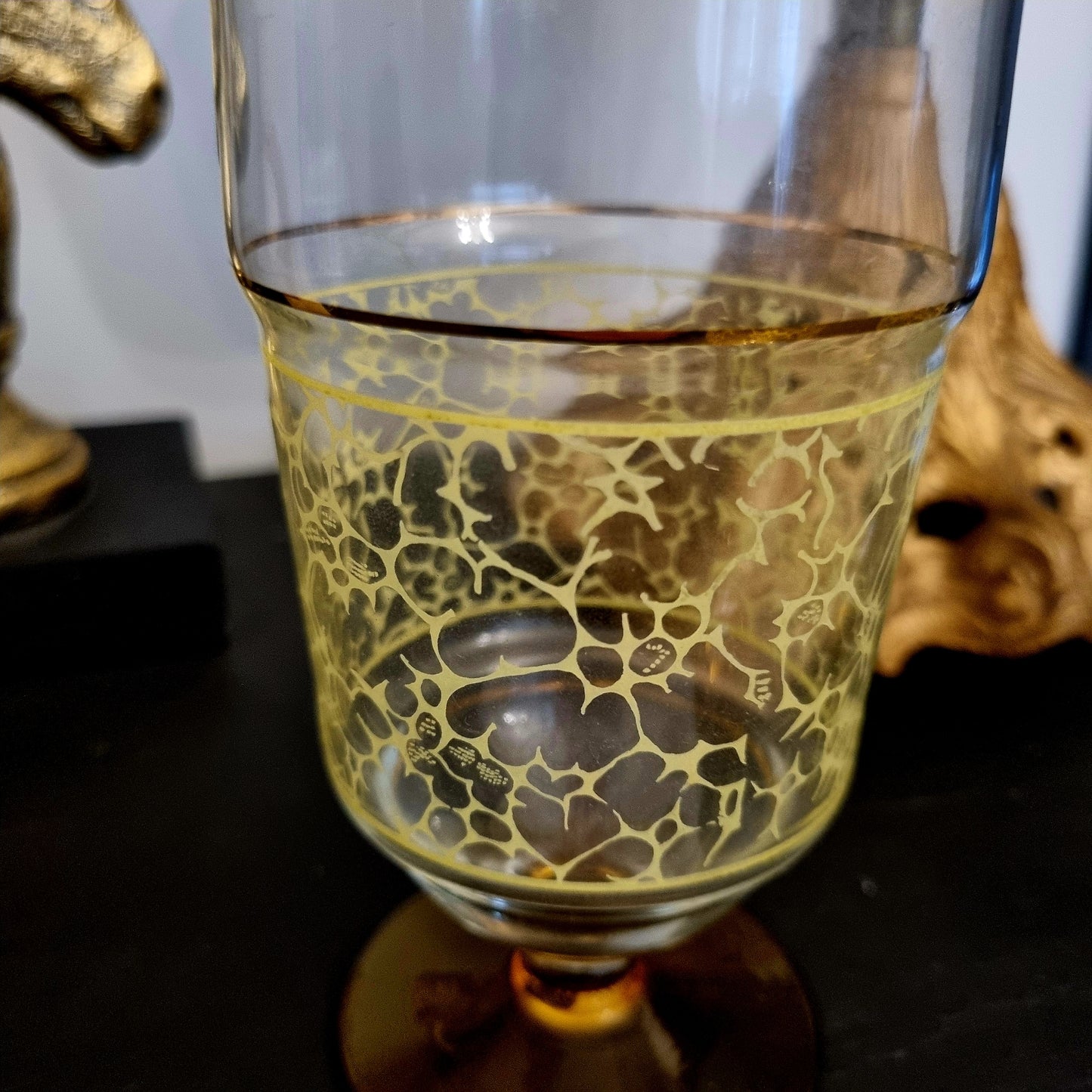 Vintage Bohemian Drinking Glass Set