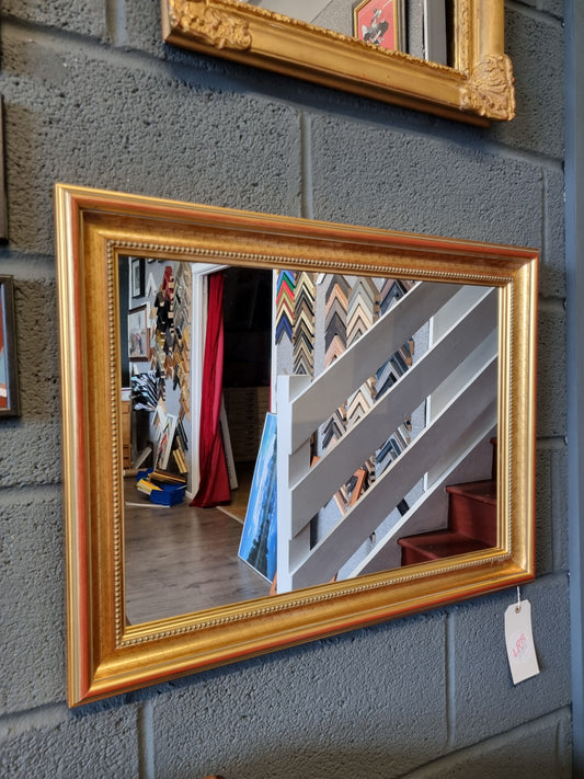 Gold Ornate Framed Mirror Landscape Wall Hanging - LRBinteriors