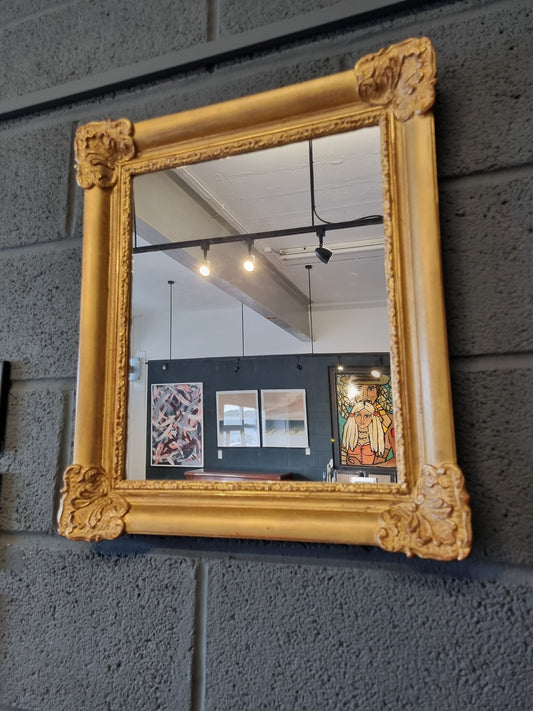 Gold Ornate French Framed Antique Mirror 18th-century - LRBinteriors