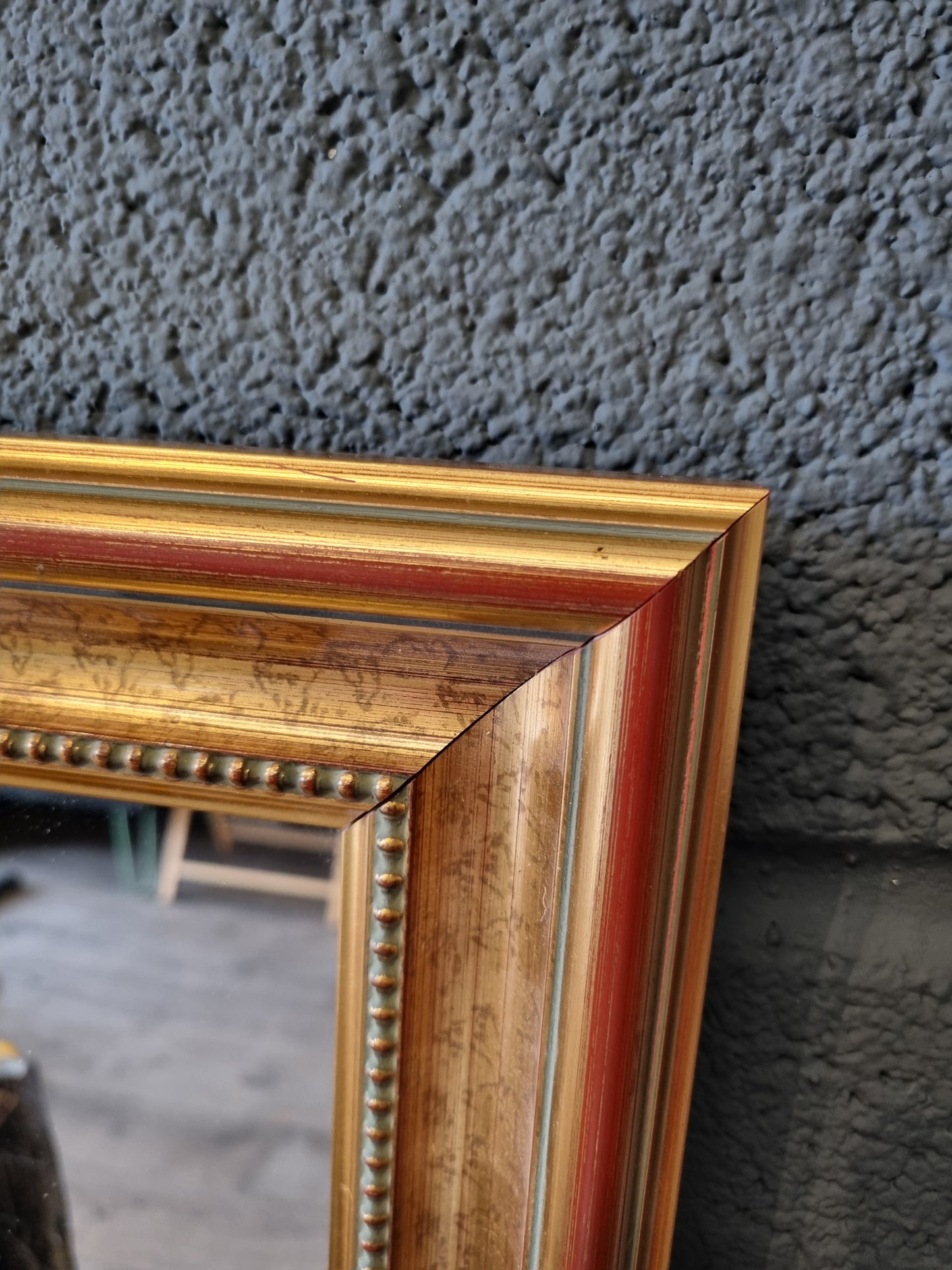 Gold Ornate Framed Mirror Landscape Wall Hanging - LRBinteriors