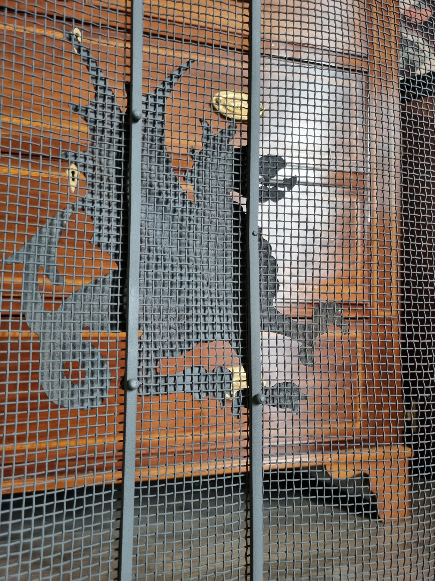 Vintage Fire Guard Screen
