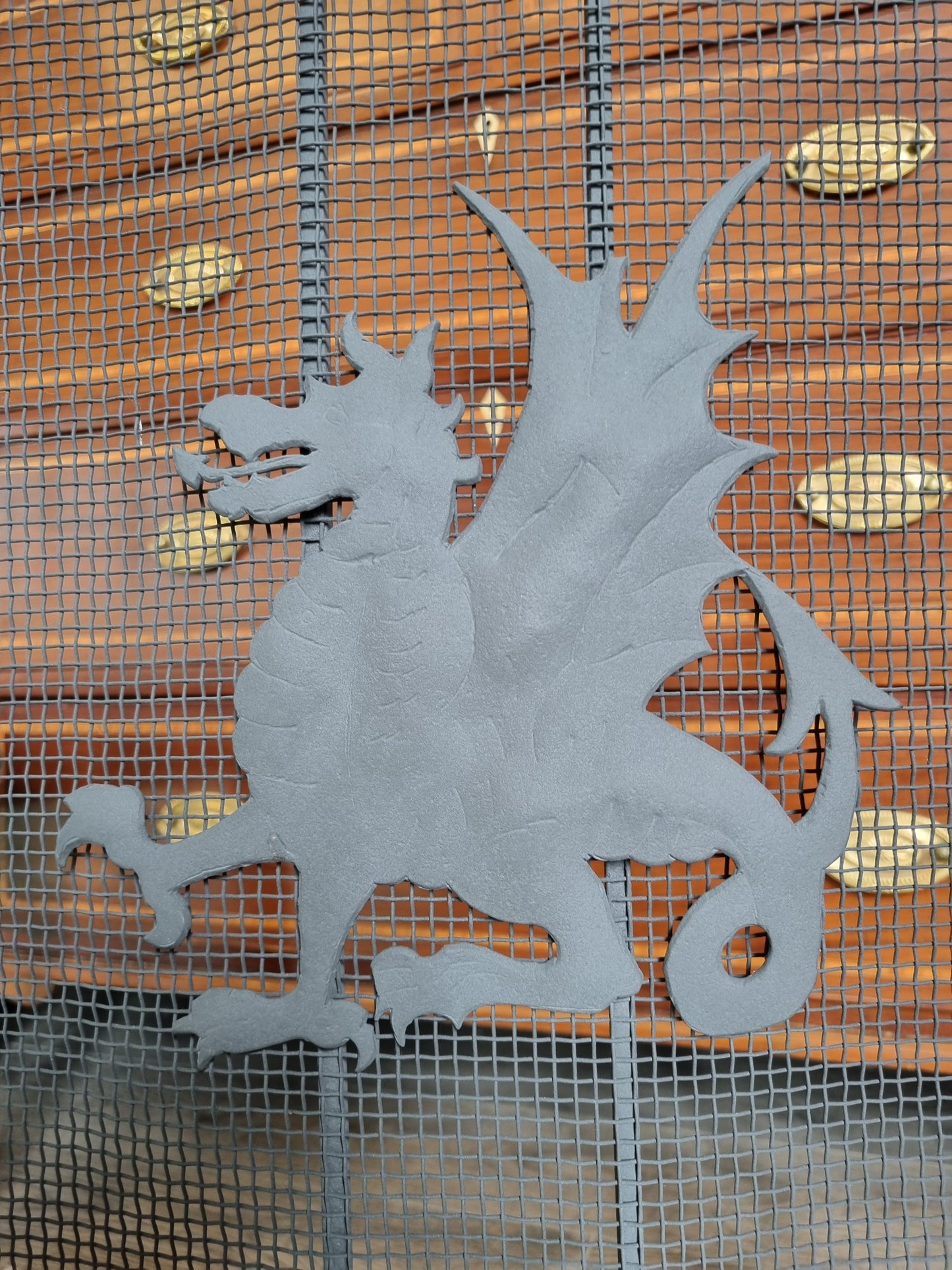 Vintage Fire Guard Screen