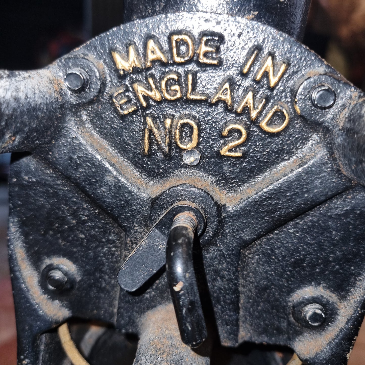 Coffee Grinder Spong & Co Ltd England No.2 With Tray