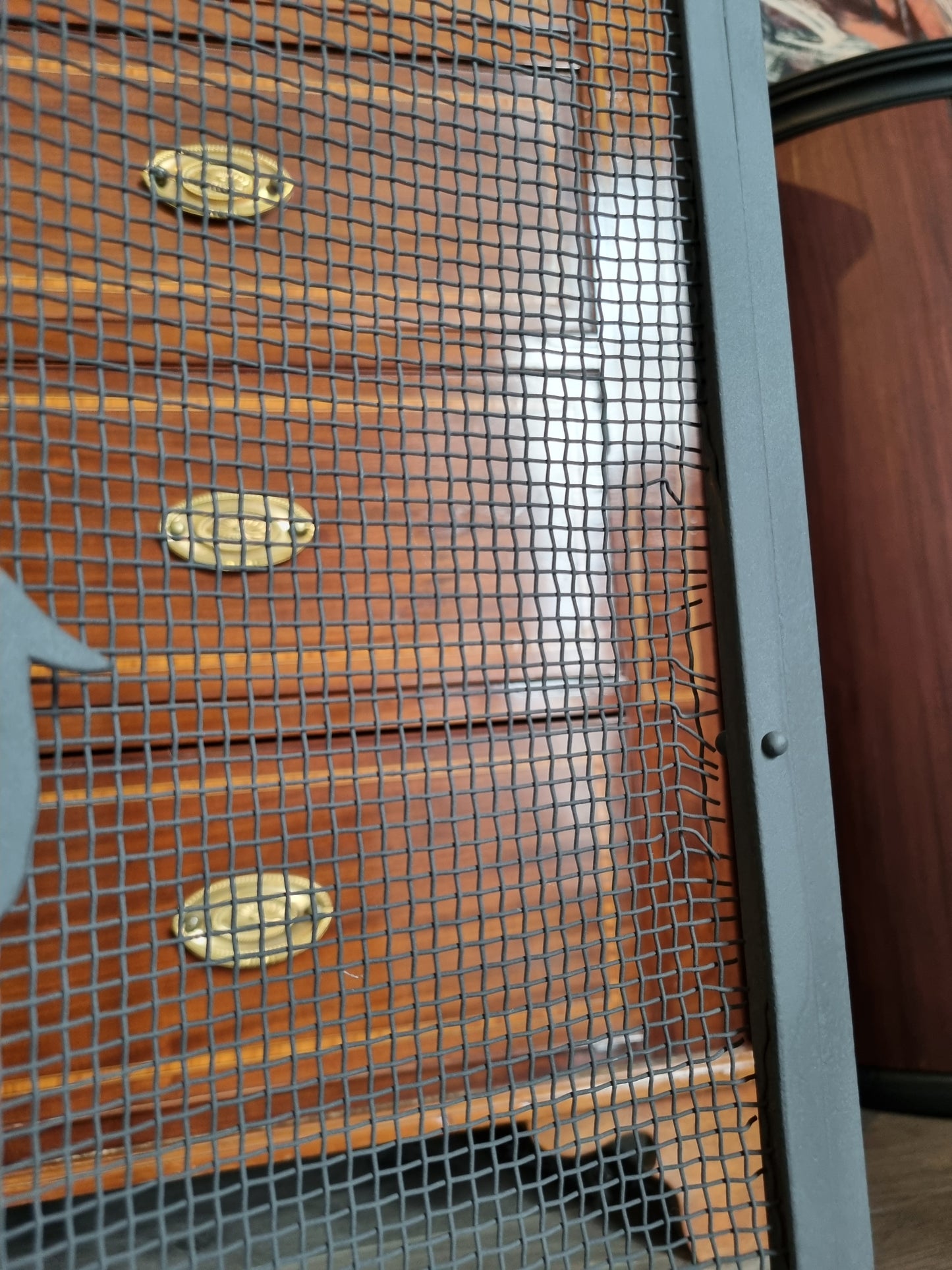Vintage Fire Guard Screen