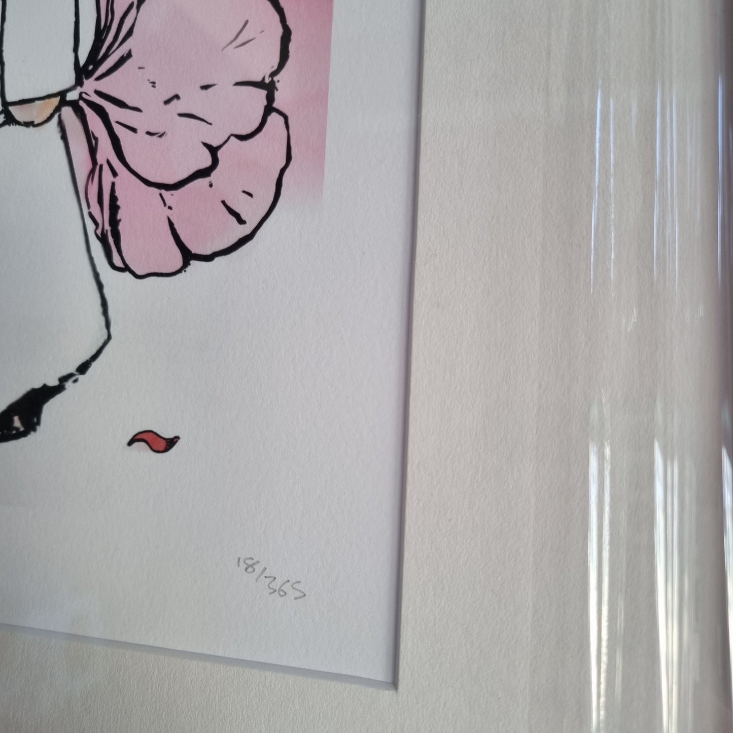 Harry Bunce - The Happy Year February Print Artist Signed Framed Valentines