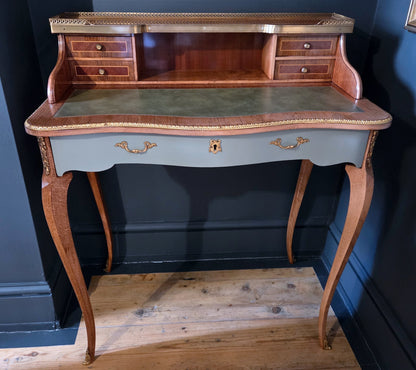 Vintage writing desk ladies' secretary Empire Louis XV style - LRBinteriors