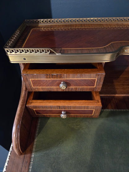Vintage writing desk ladies' secretary Empire Louis XV style - LRBinteriors