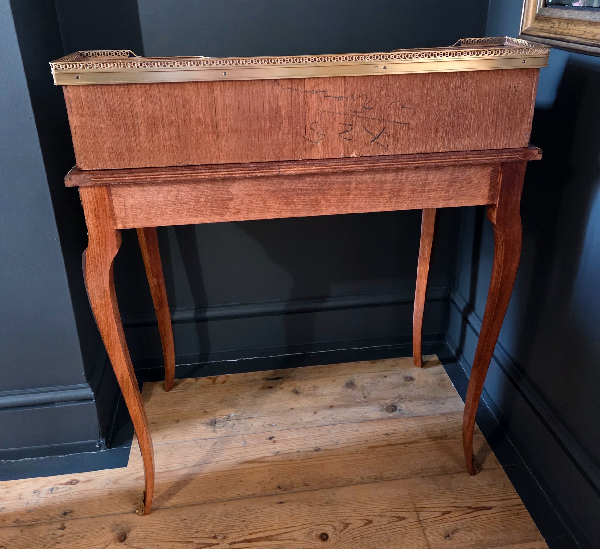 Vintage writing desk ladies' secretary Empire Louis XV style - LRBinteriors