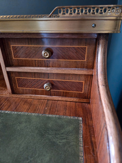 Vintage writing desk ladies' secretary Empire Louis XV style - LRBinteriors