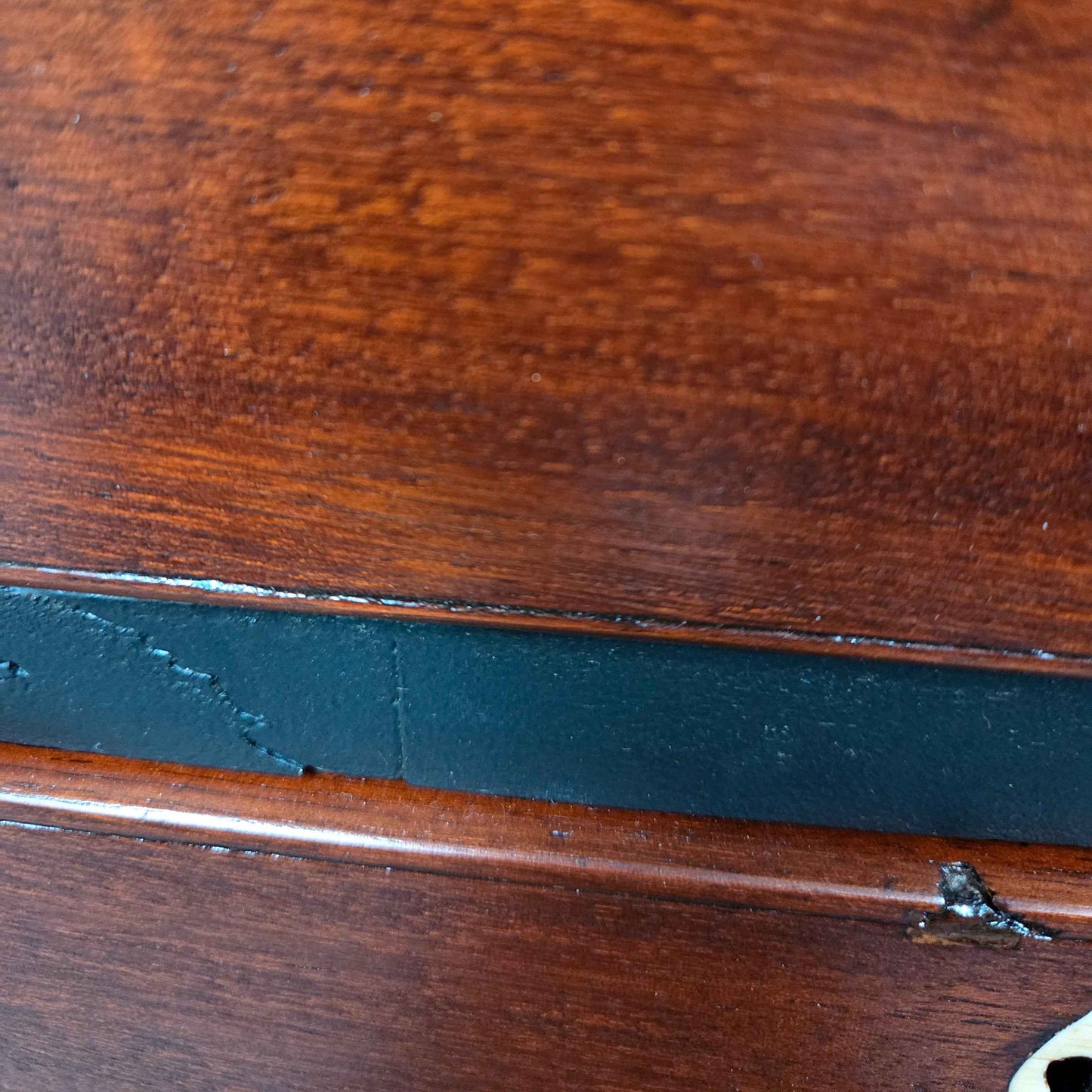 Antique Mahogany Georgian Writing Bureau Bookcase