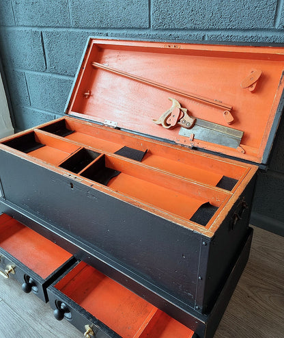 Carpenters Shipwrights Tool Chest Trunk - LRBinteriors