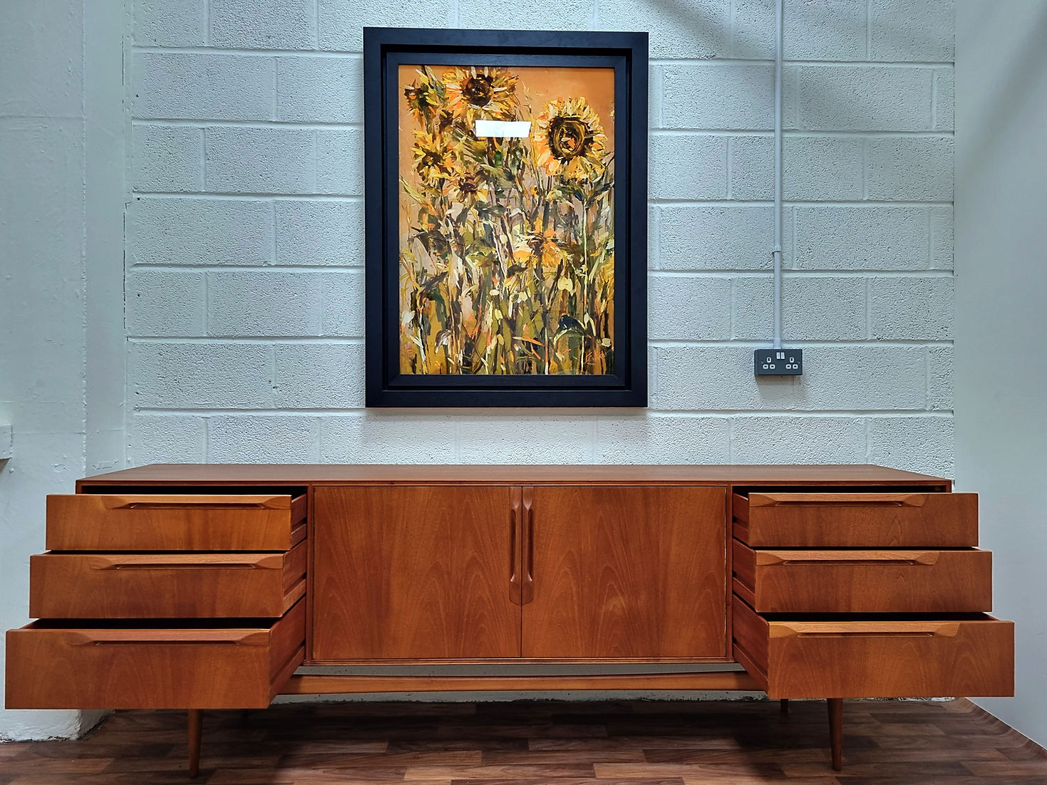 McIntosh of Kirkcaldy Eden 1960s Teak  Mid Century Sideboard - LRBinteriors