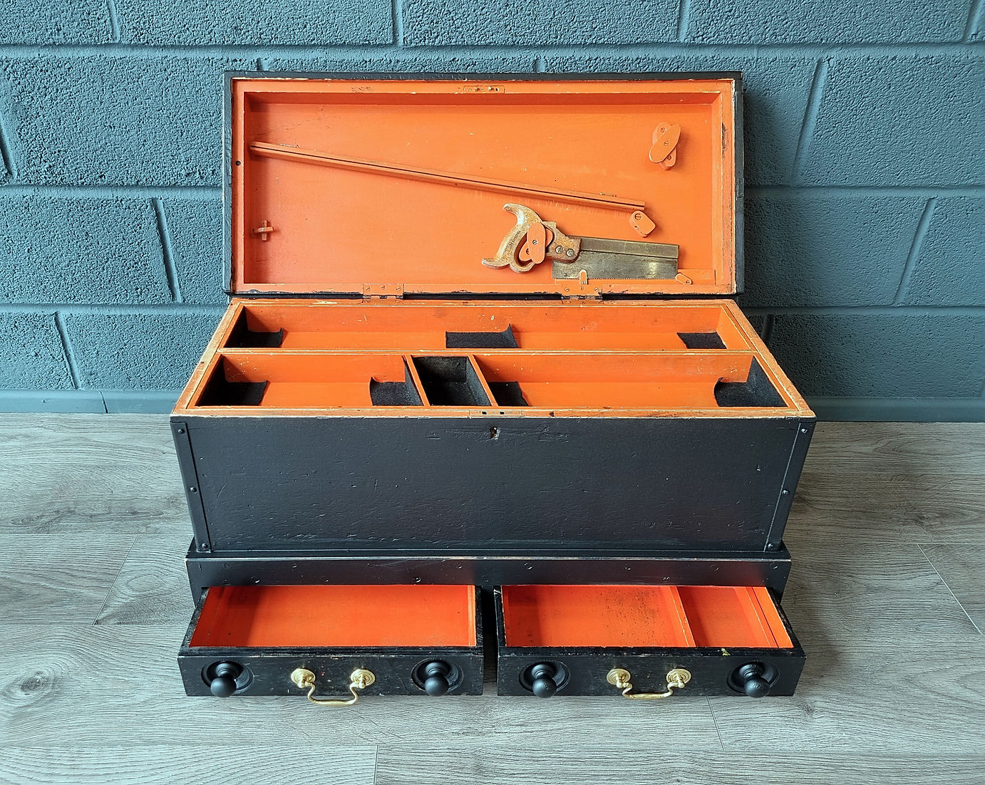 Carpenters Shipwrights Tool Chest Trunk - LRBinteriors