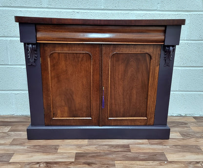 Antique Victorian Chiffonier with Mirror Sideboard - LRBinteriors