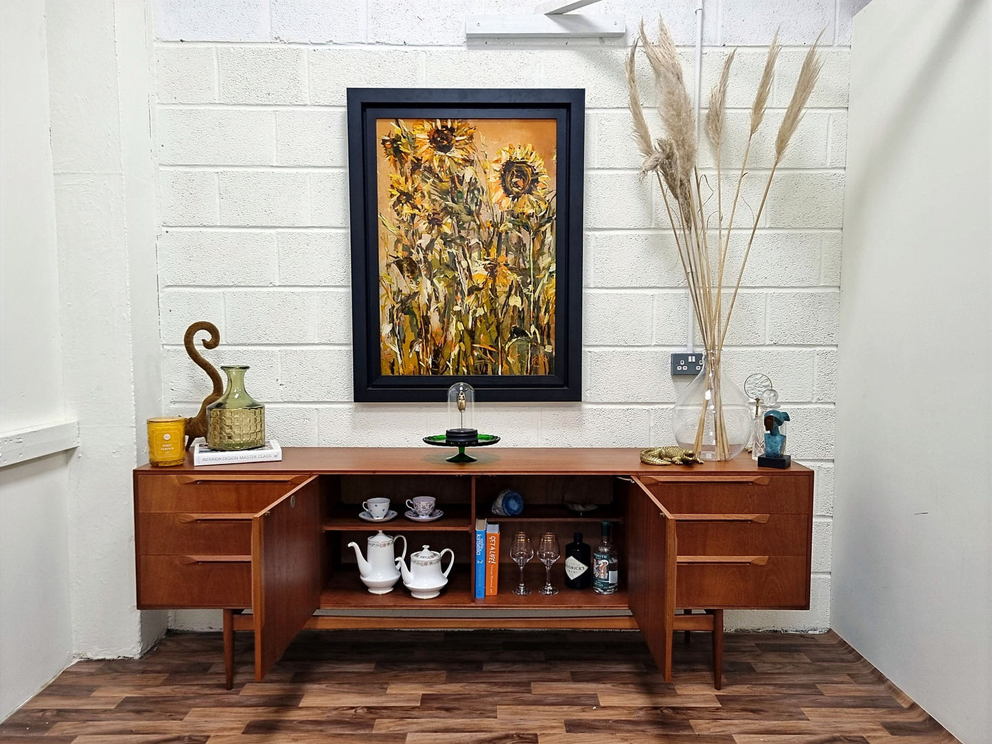 McIntosh of Kirkcaldy Eden 1960s Teak  Mid Century Sideboard - LRBinteriors