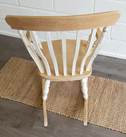 Oak Shabby Chic Rocking Chair - LRBinteriors