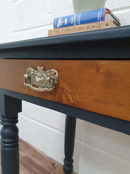 Antique Victorian Console Table Small Desk - LRBinteriors