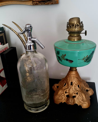 Vintage Glass Soda Syphon