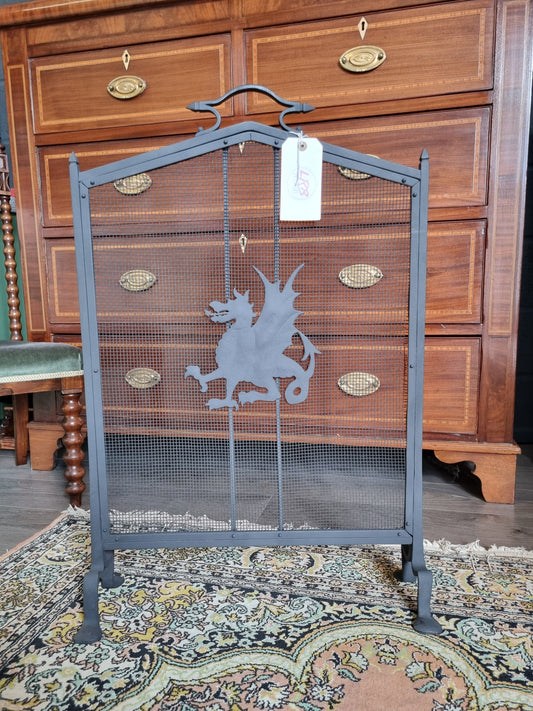 Vintage Fire Guard Screen