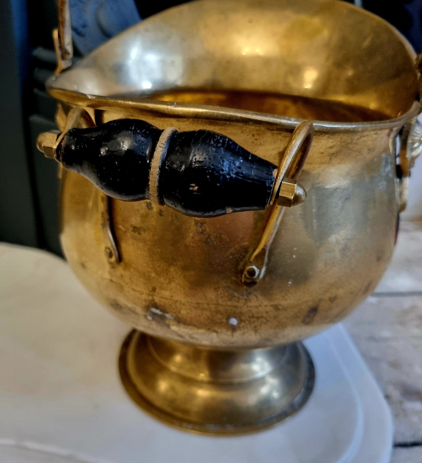 Brass Coal Scuttle Bucket