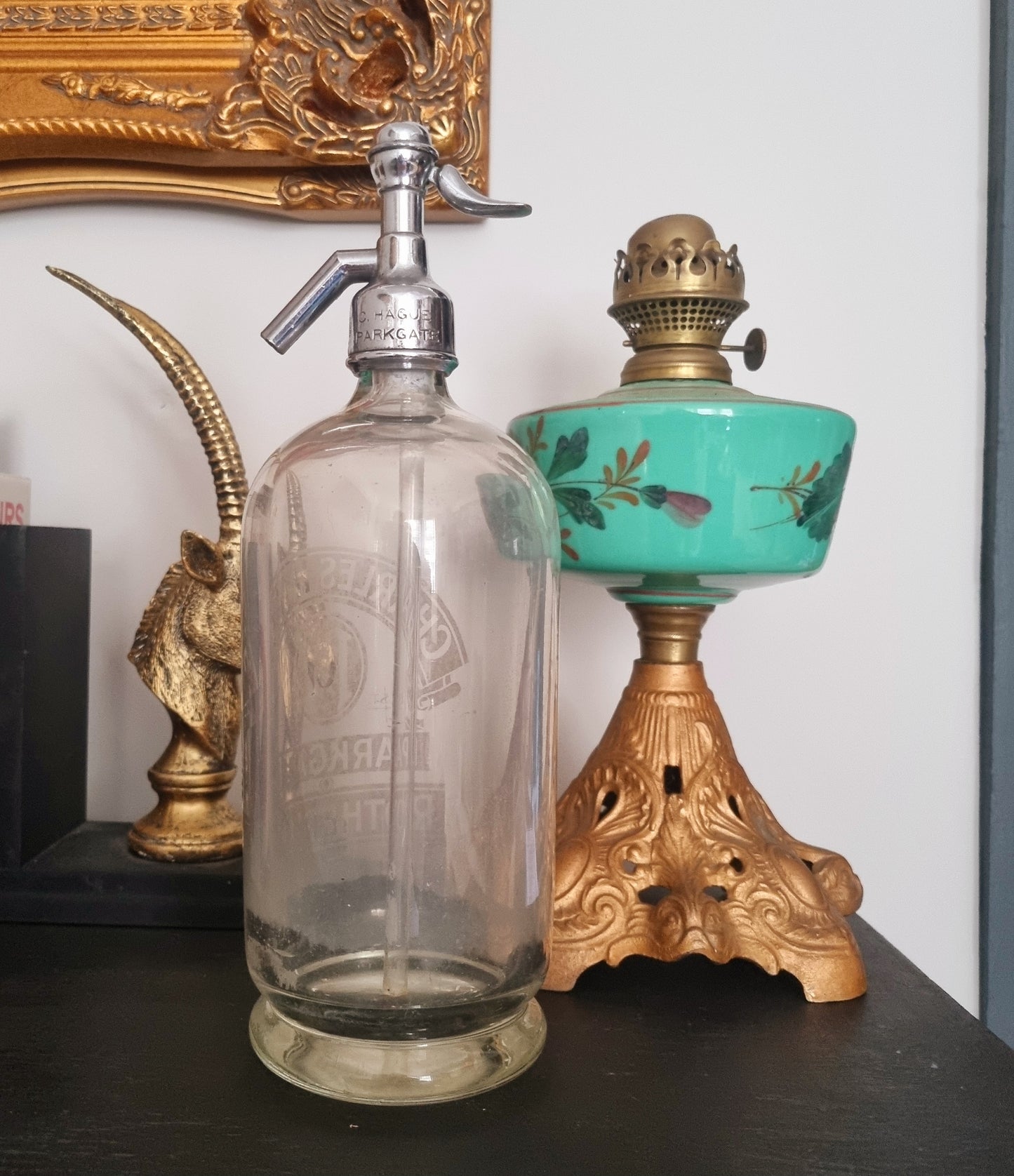 Vintage Glass Soda Syphon