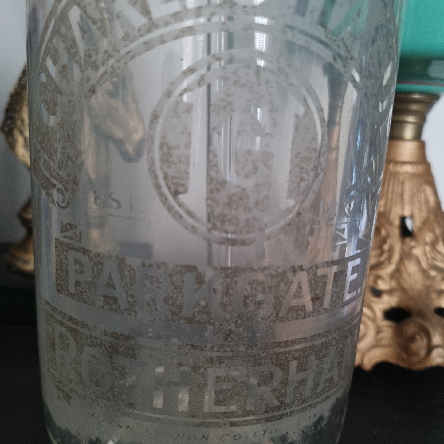 Vintage Glass Soda Syphon