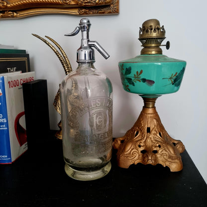 Vintage Glass Soda Syphon